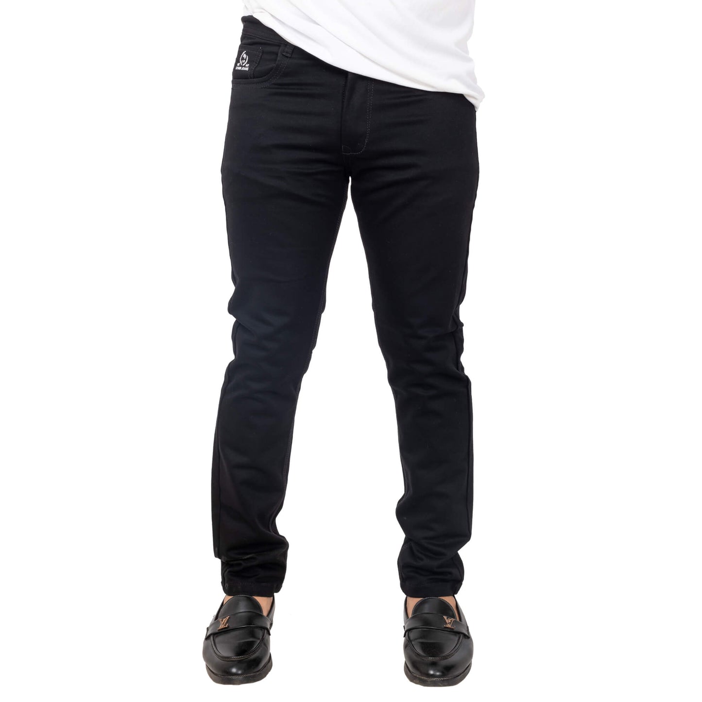 Basic black jeans